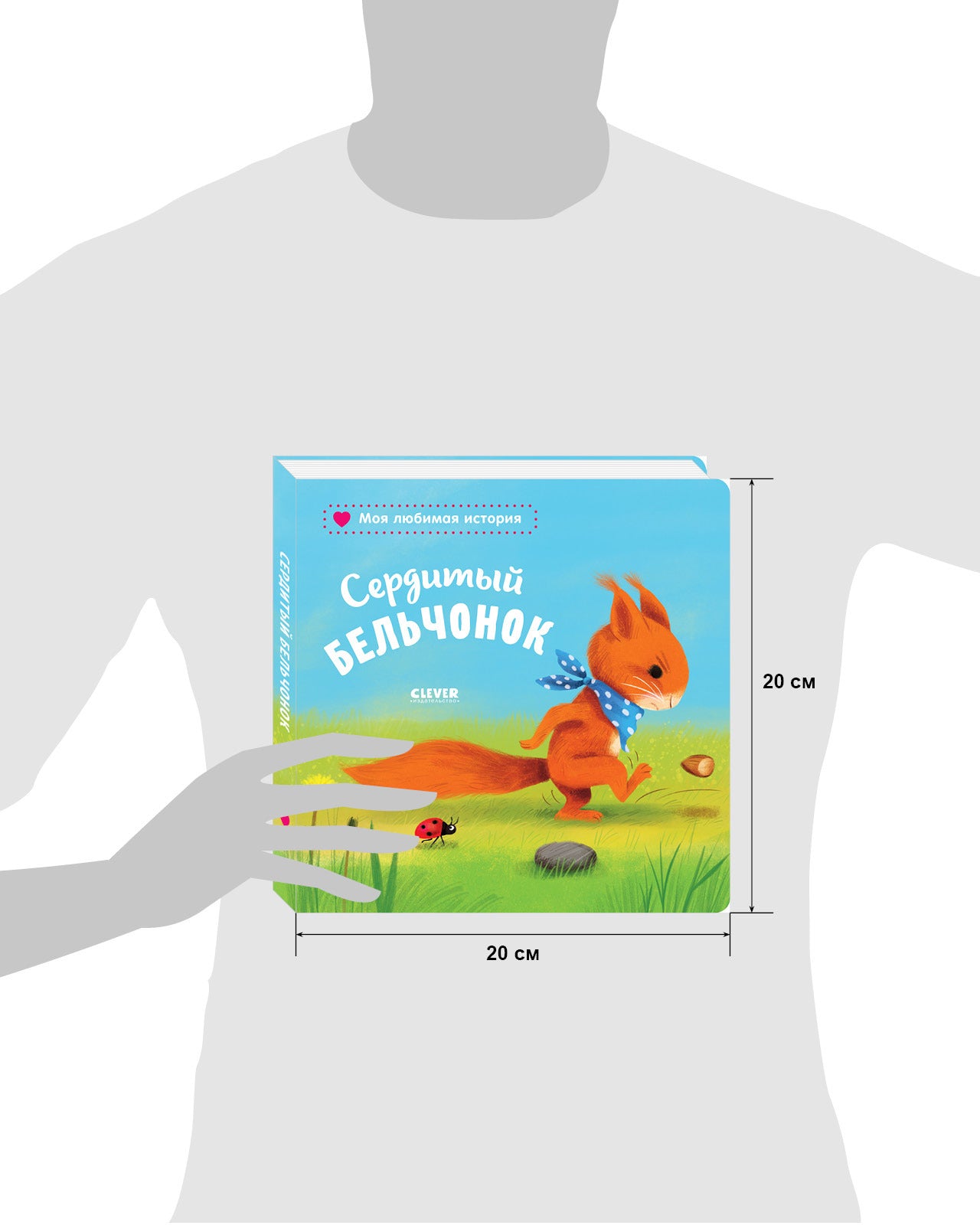Книжки-картонки. Сердитый бельчонок