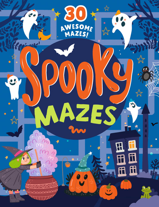 Spooky Mazes - Сlever-publishing