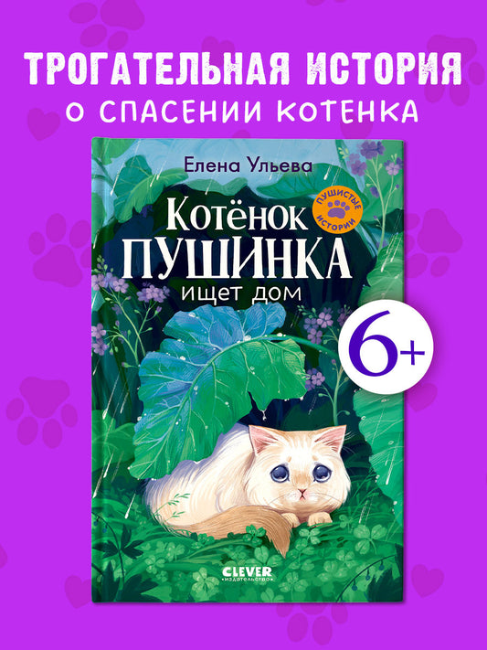 Пушистые истории. Котенок Пушинка ищет дом