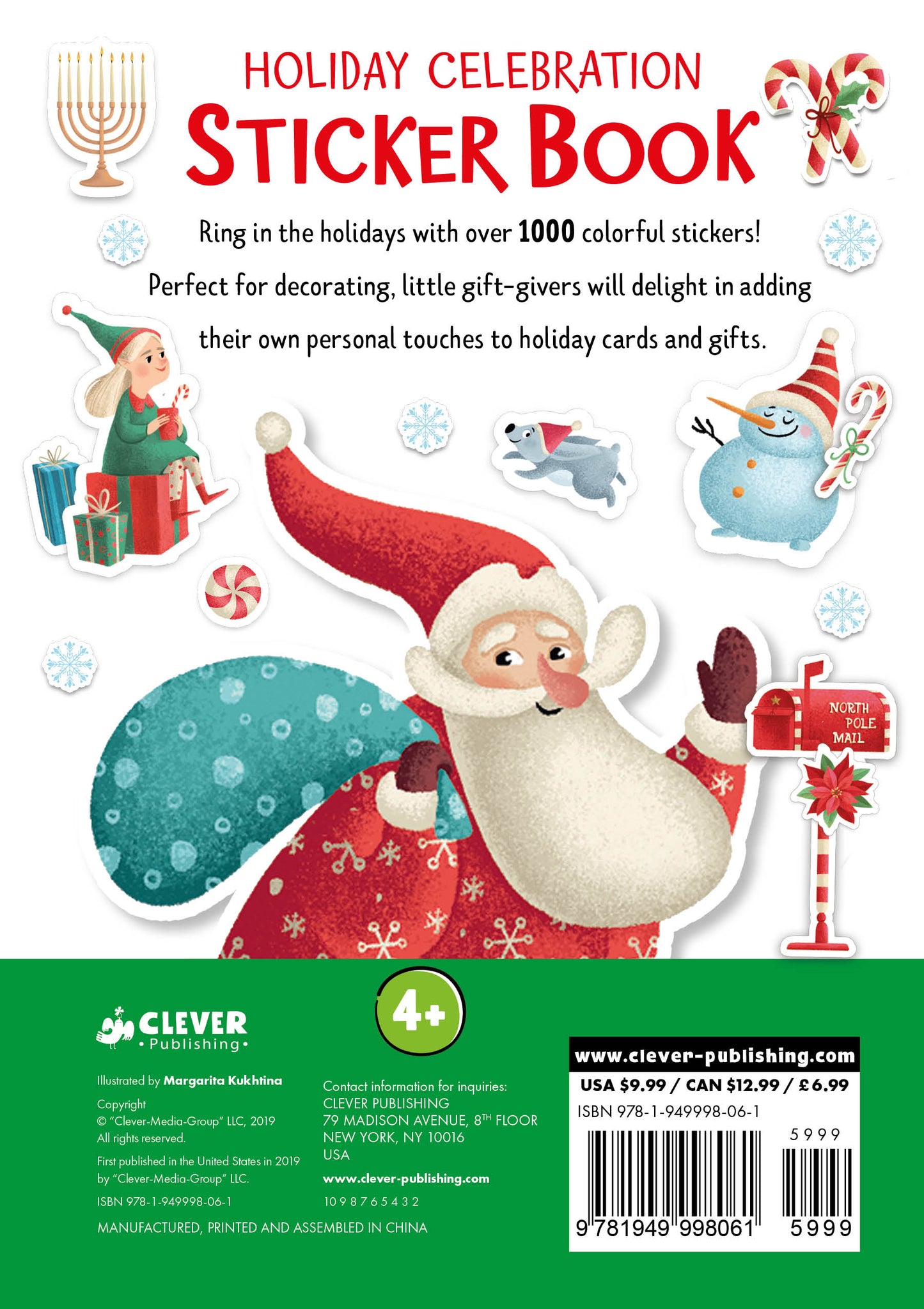 Holiday Celebration Sticker Book