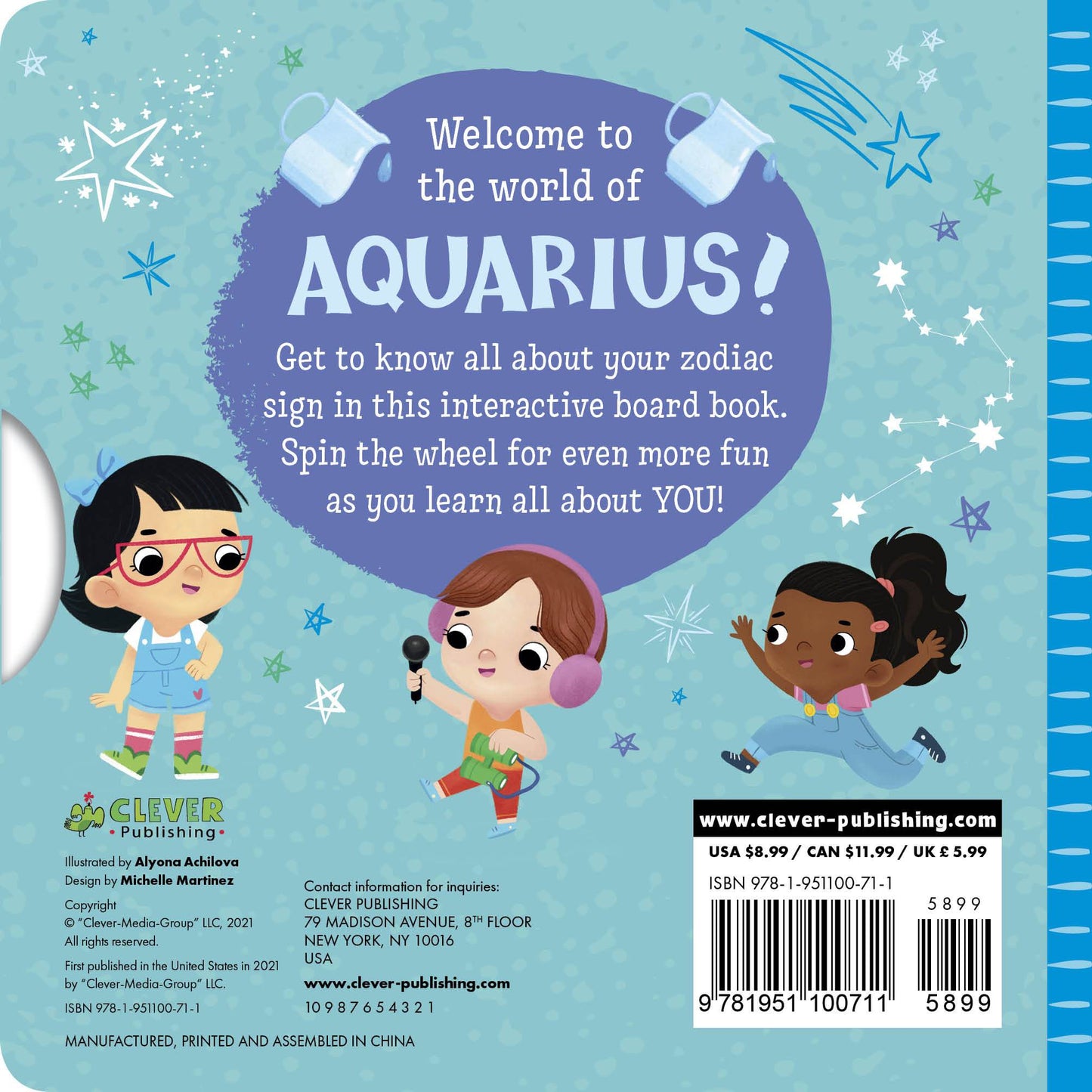 Aquarius - Картон - Сlever-publishing 46.00