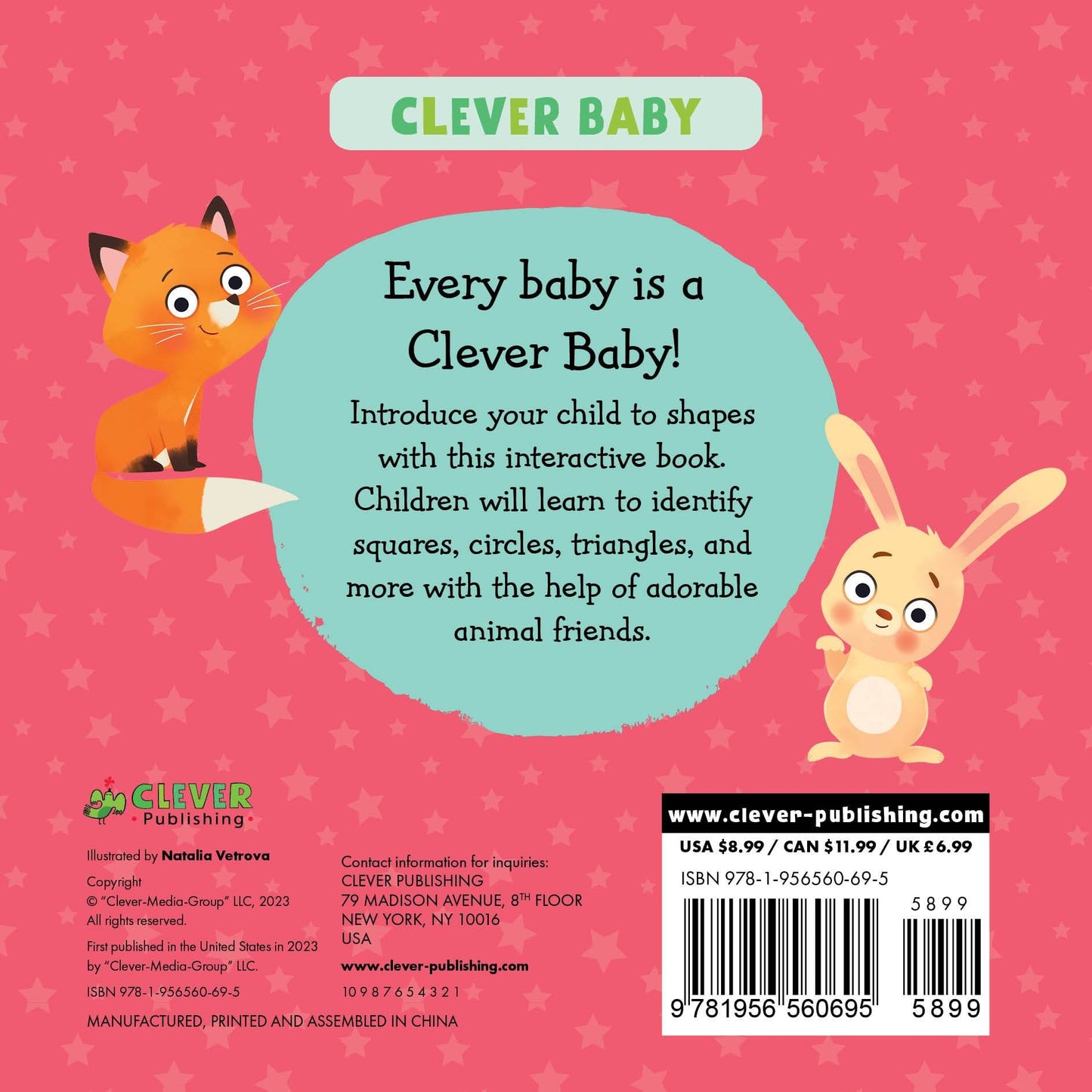 Shapes. Clever Baby - Картон - Сlever-publishing 29.00