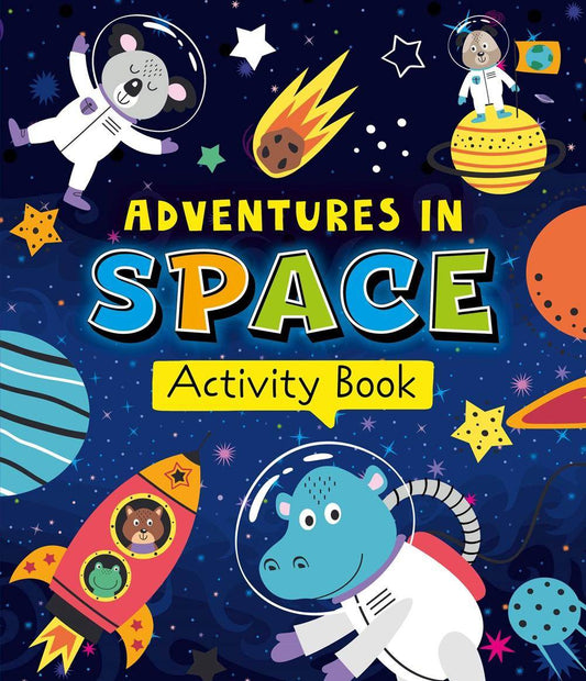 Adventures in Space Activity Book - Сlever-publishing