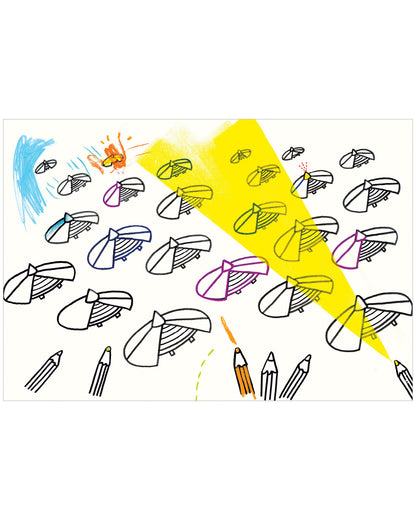 Занимательные книги-игры Эрве Тюлле. Турнир на карандашах