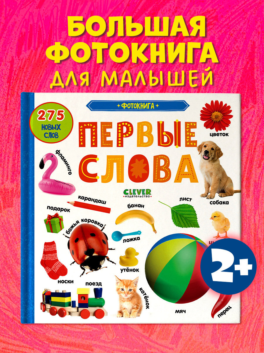 Первые знания. Фотокниги. Фотокнига Первые слова
