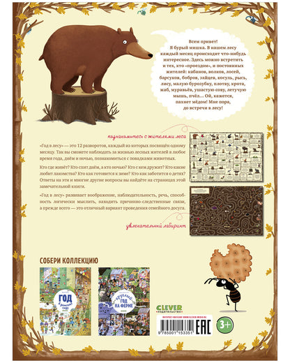 Год в лесу. Найди и покажи