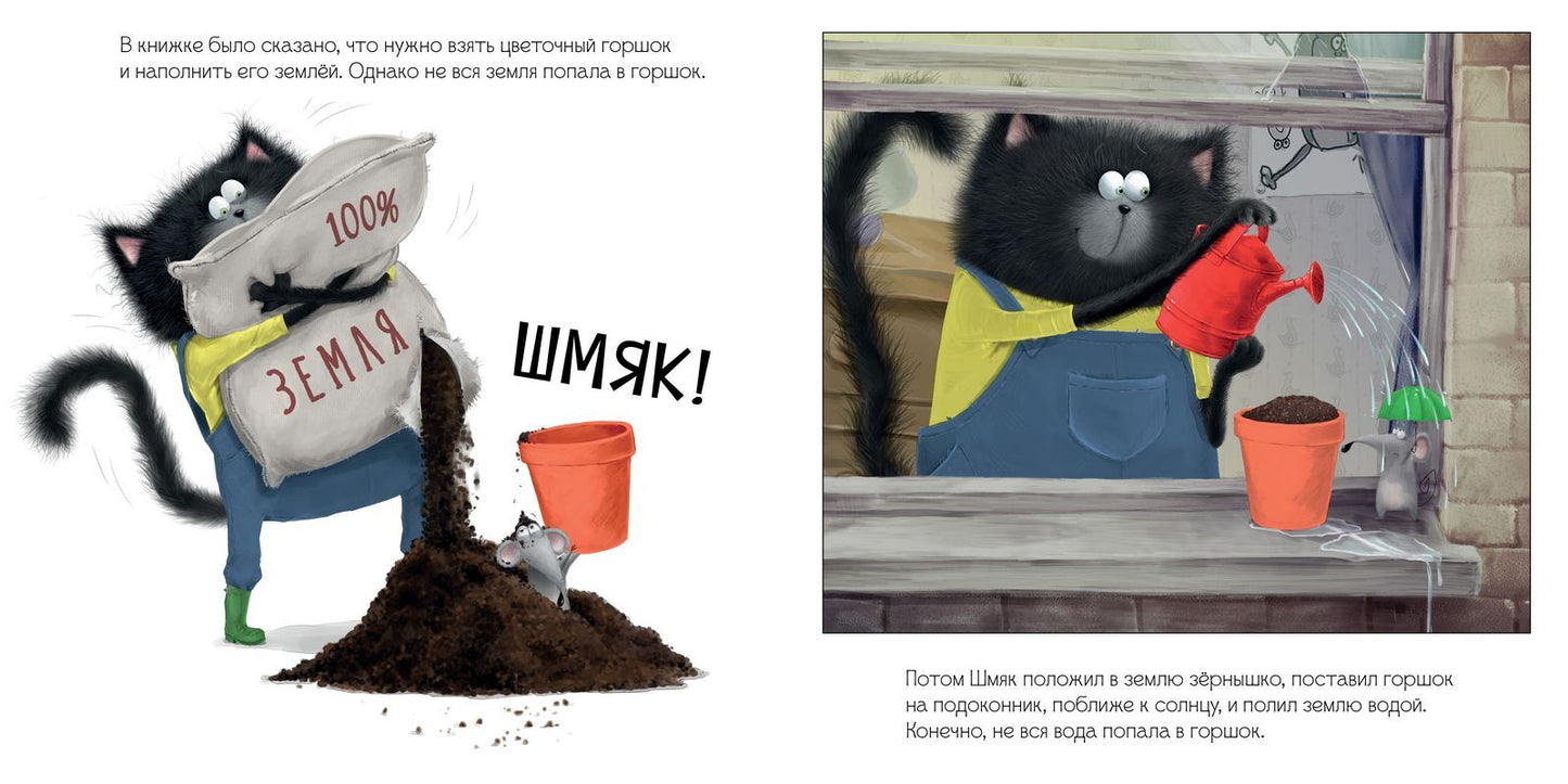 Котенок Шмяк и загадочное зернышко