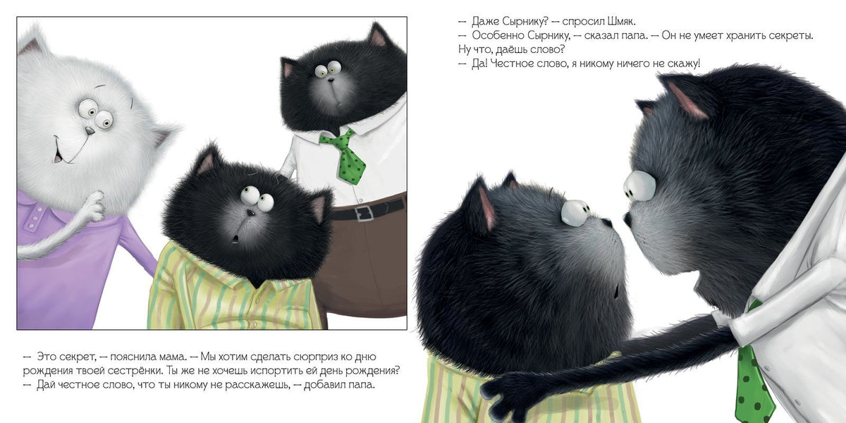 Котенок Шмяк. Шмяк и большой секрет