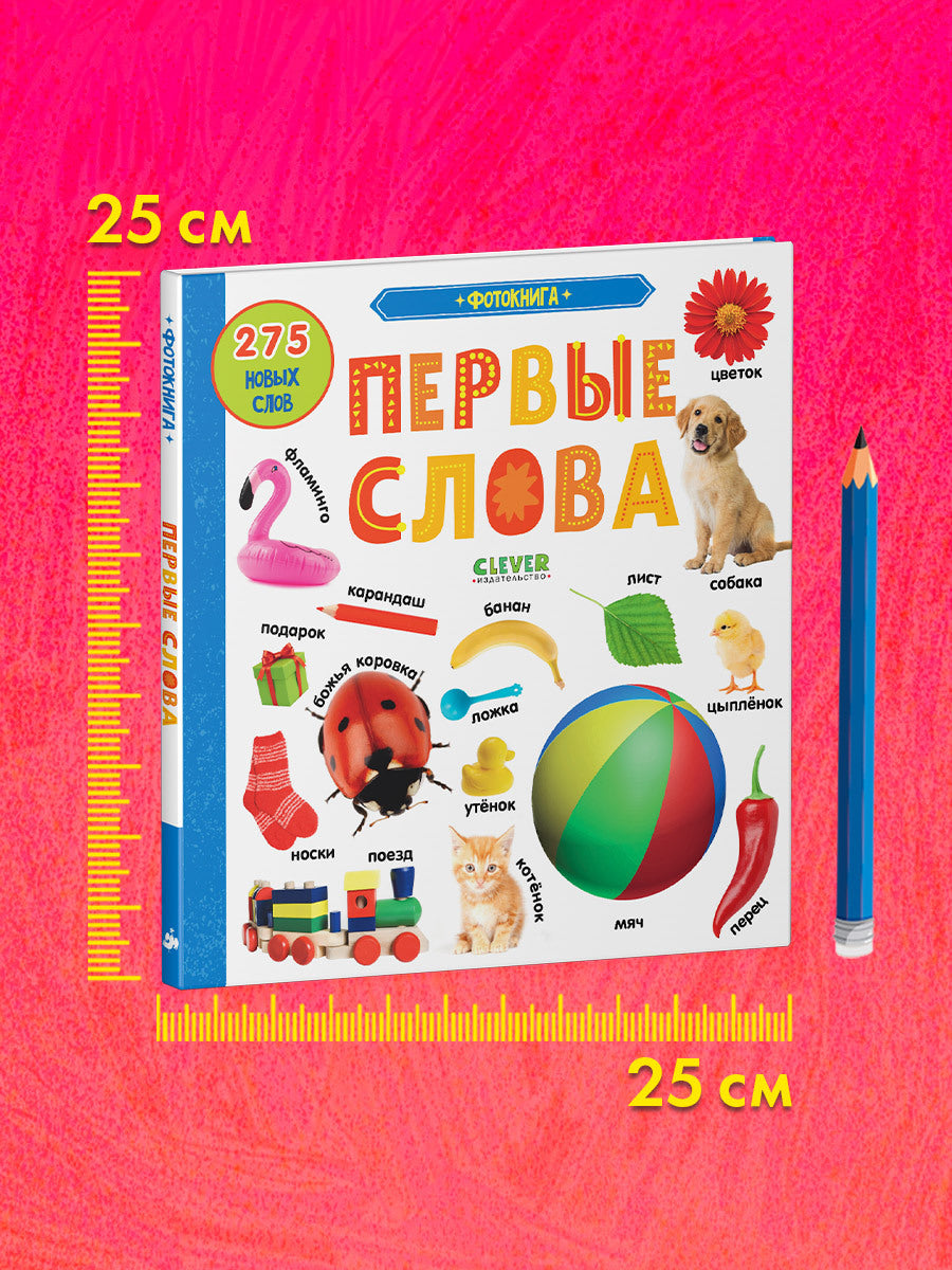 Первые знания. Фотокниги. Фотокнига Первые слова
