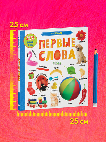 Первые знания. Фотокниги. Фотокнига Первые слова