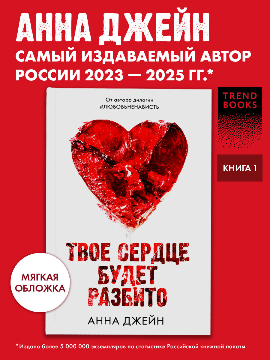 Романы Анны Джейн. Твое сердце будет разбито.