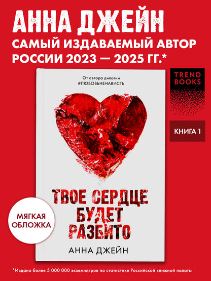 Романы Анны Джейн. Твое сердце будет разбито.