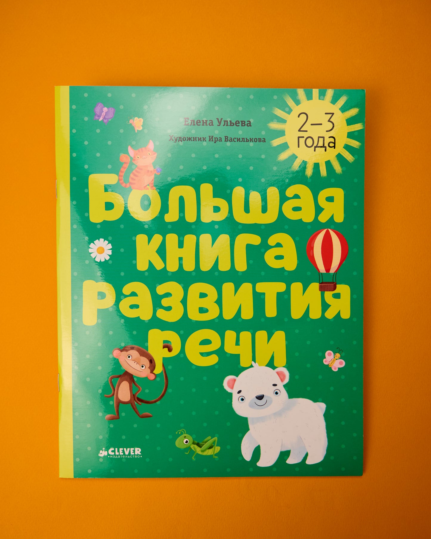 Обучение в сказках. Развитие речи. Большая книга развития речи. 2-3 года