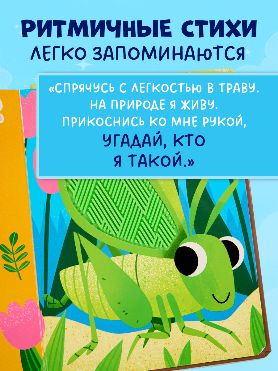 Тактильные книжки. Кто я? В саду
