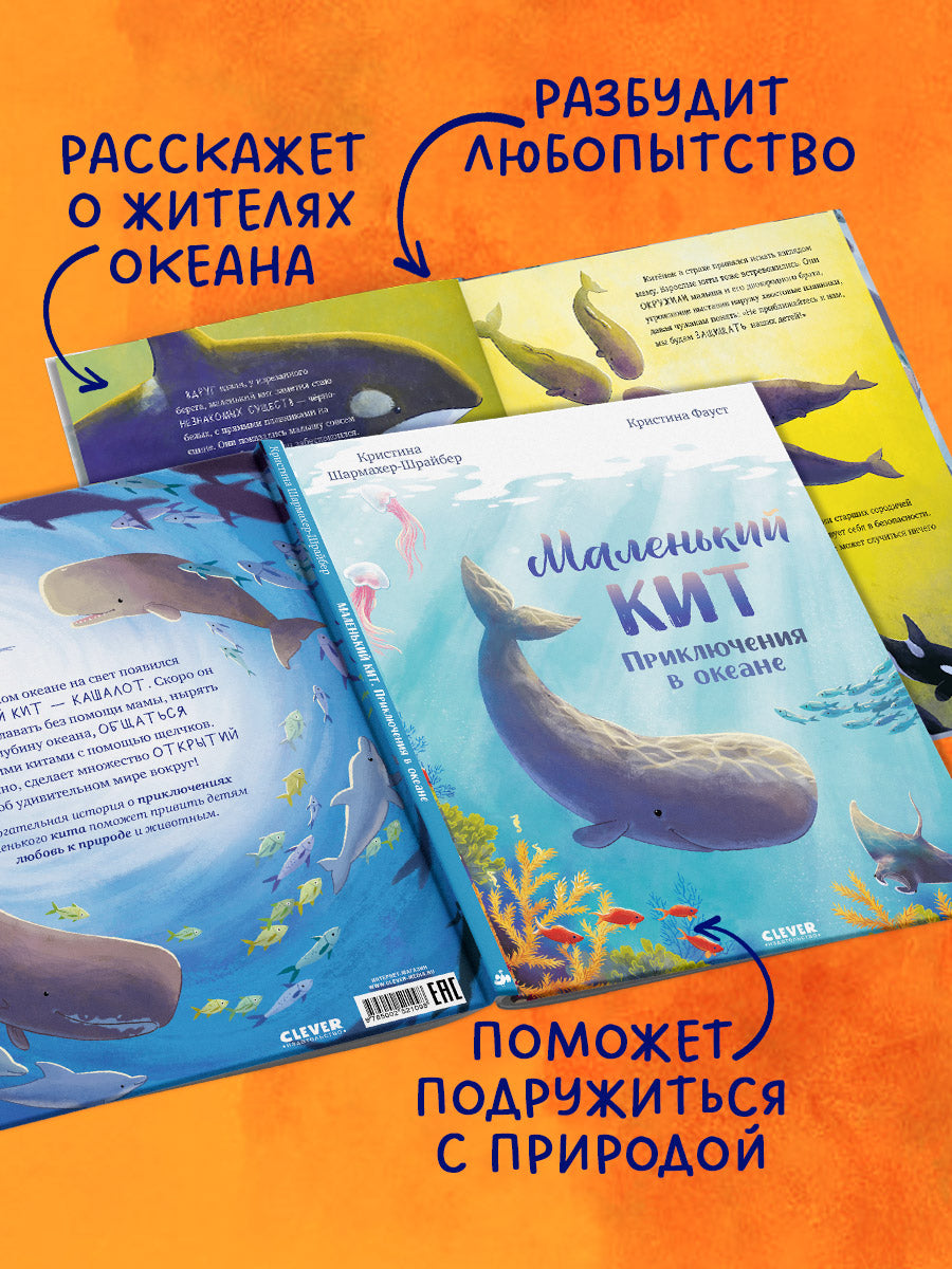 Удивительные животные. Маленький кит. Приключения в океане