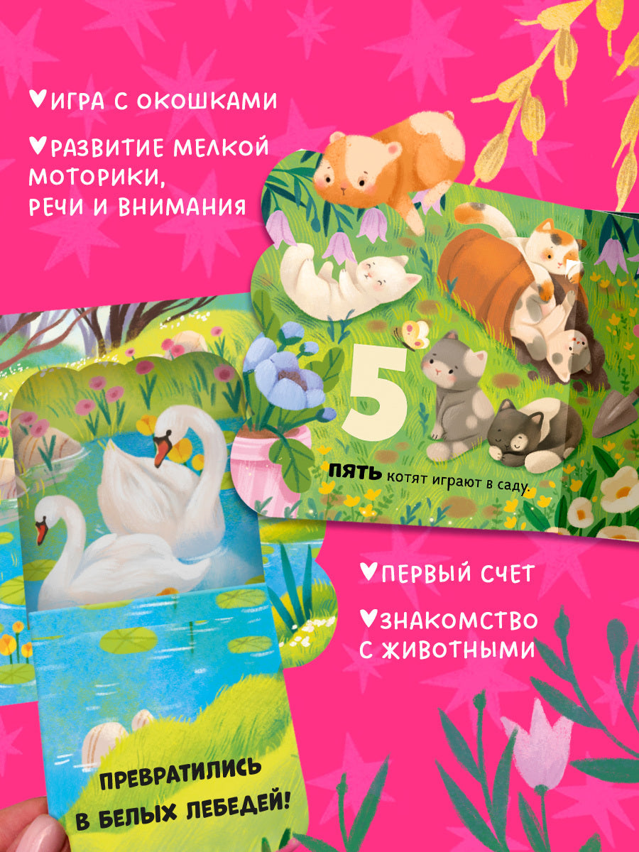 Книжка с окошками. Первый счёт