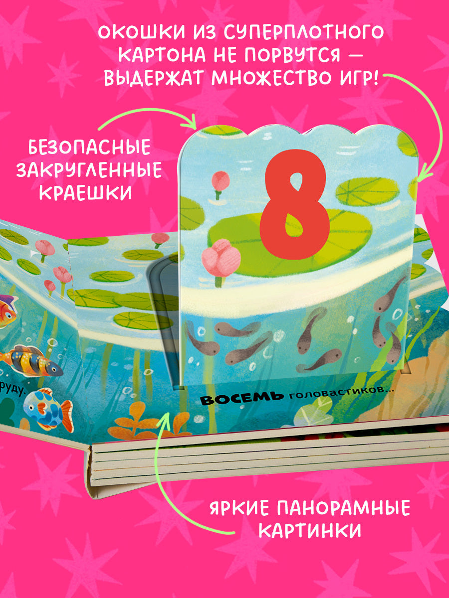 Книжка с окошками. Первый счёт