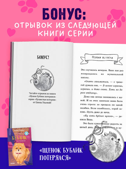 Пушистые истории. Щенок Дружок ищет друзей