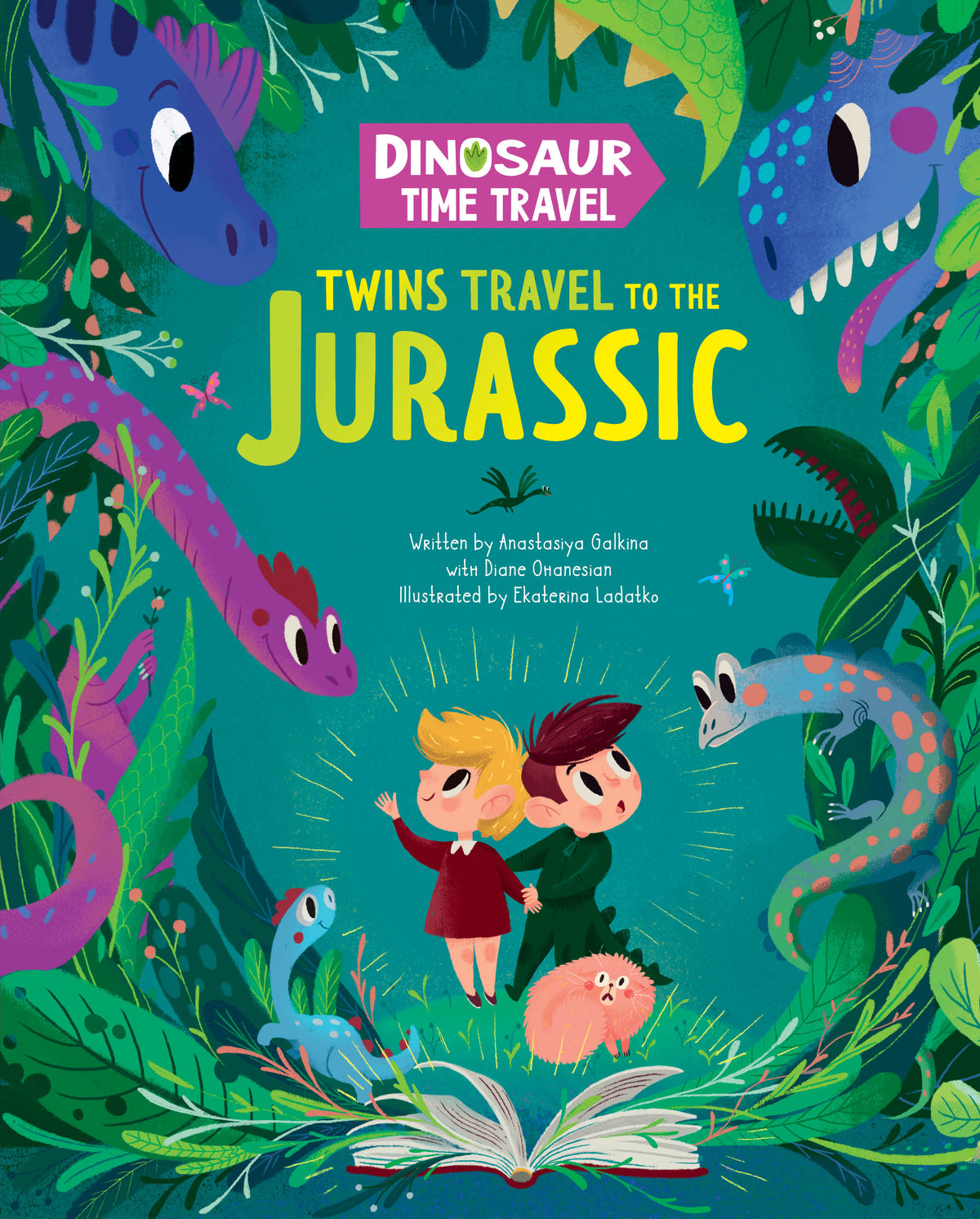 Twins Travel to the Jurassic - Сlever-publishing