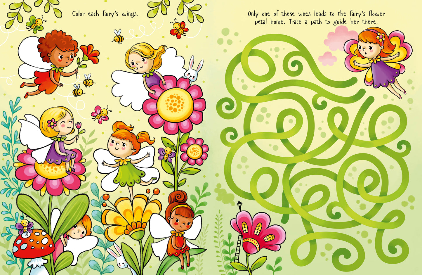 Princesses, Mermaids & Unicorns Activity Book