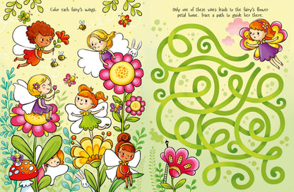 Princesses, Mermaids & Unicorns Activity Book