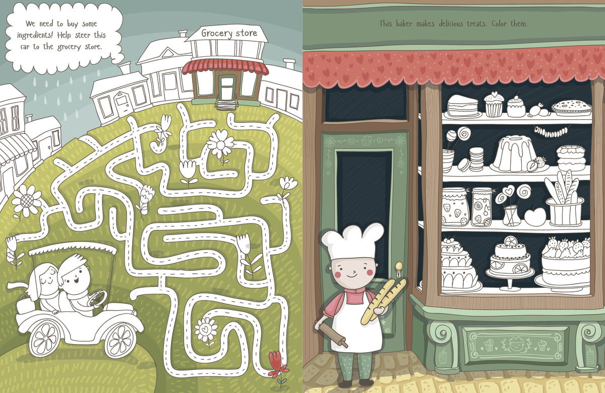 Sweet Treats Activity Book