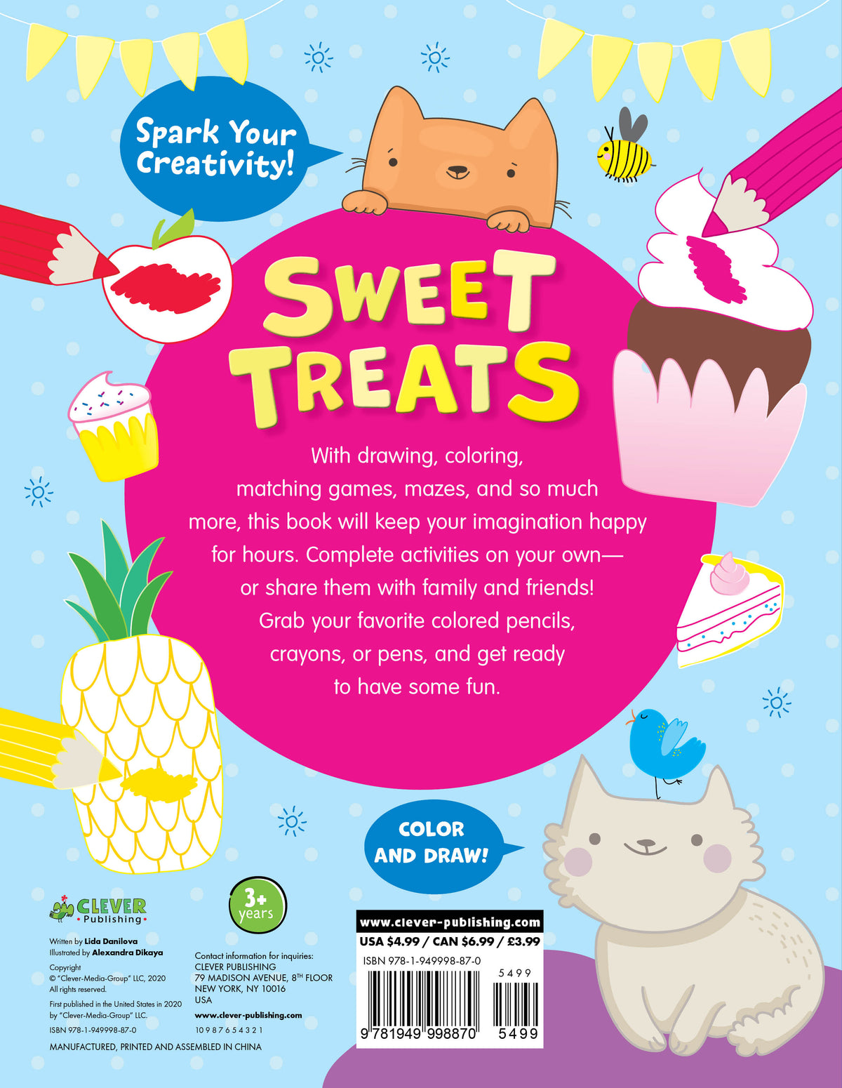 Sweet Treats Activity Book