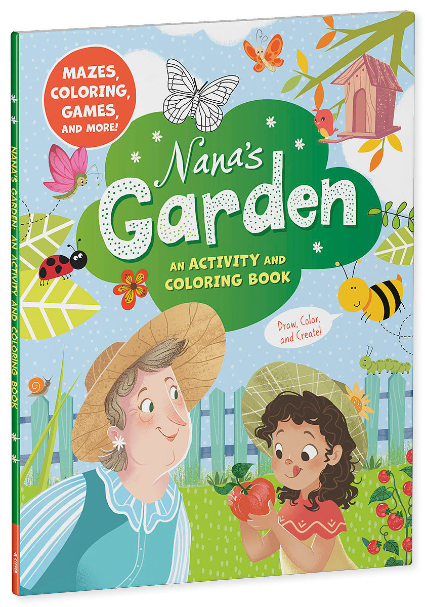 Nana's Garden: An Activity and Coloring Book