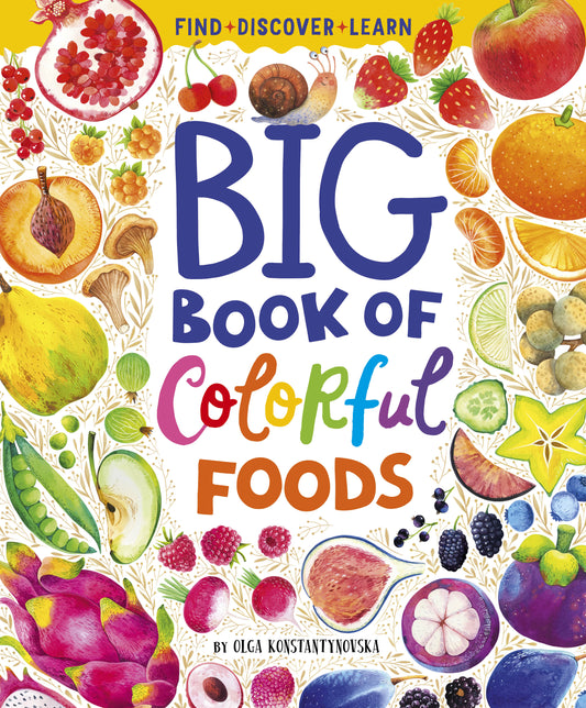 Big Book of Colorful Foods - Сlever-publishing