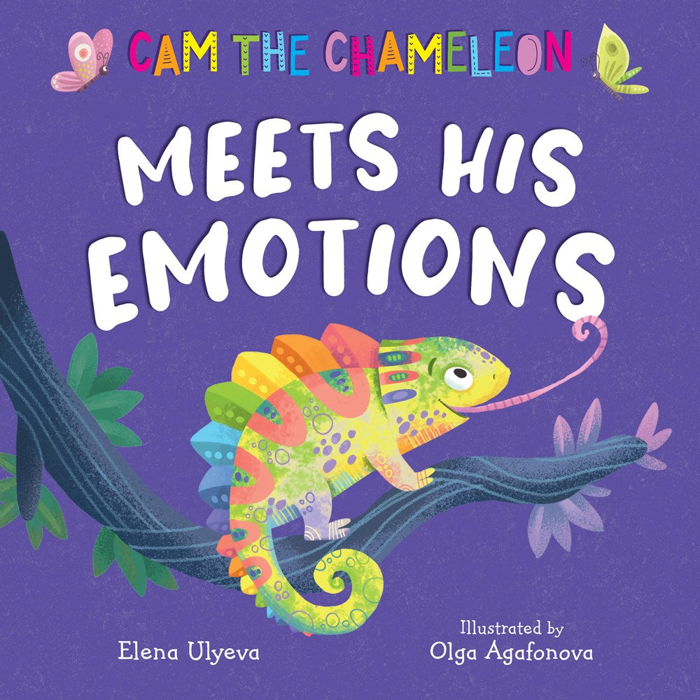 Cam the Chameleon Meets His Emotions - Clever-publishing