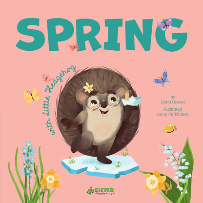 Spring with Little Hedgehog - Clever-publishing