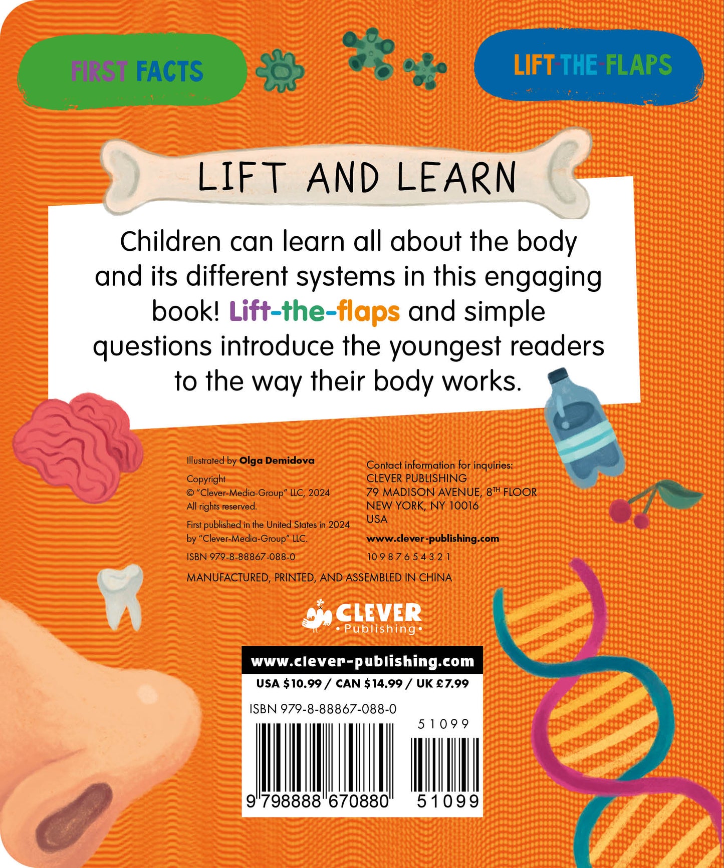 My First Lift-the-Flap: Human Body (Lift & Learn)