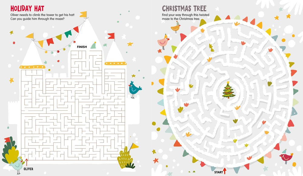 Mazes for Winter Holidays