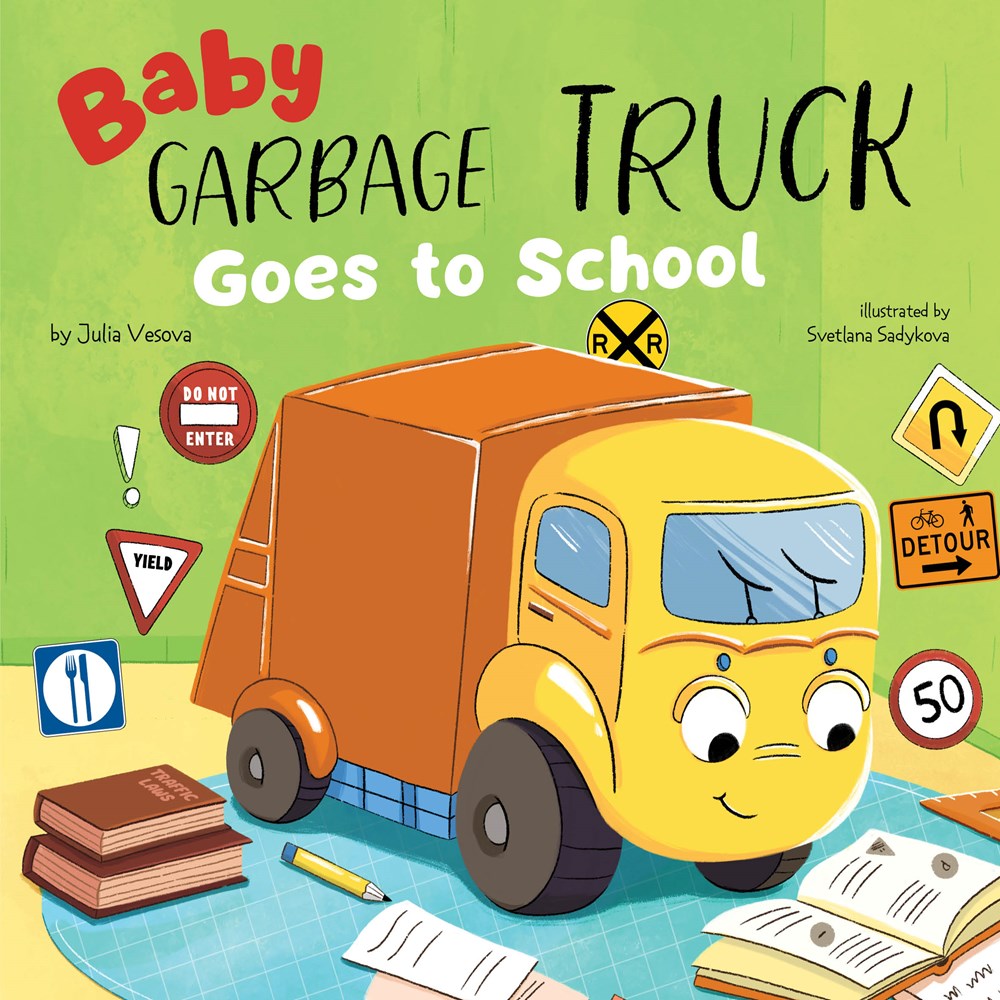 Baby Garbage Truck goes to school