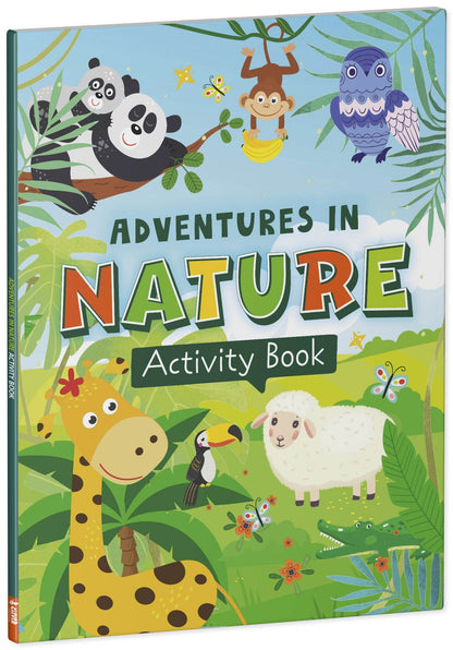 Adventures in nature. Green Activity Book - Мягкая обложка - Сlever-publishing 25.00