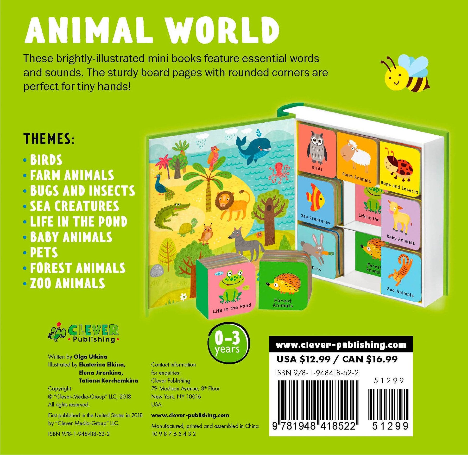 Animal World - Картон - Сlever-publishing 103.00