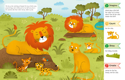 Animals Stickers and Activity Book - Мягкая обложка - Сlever-publishing 25.00