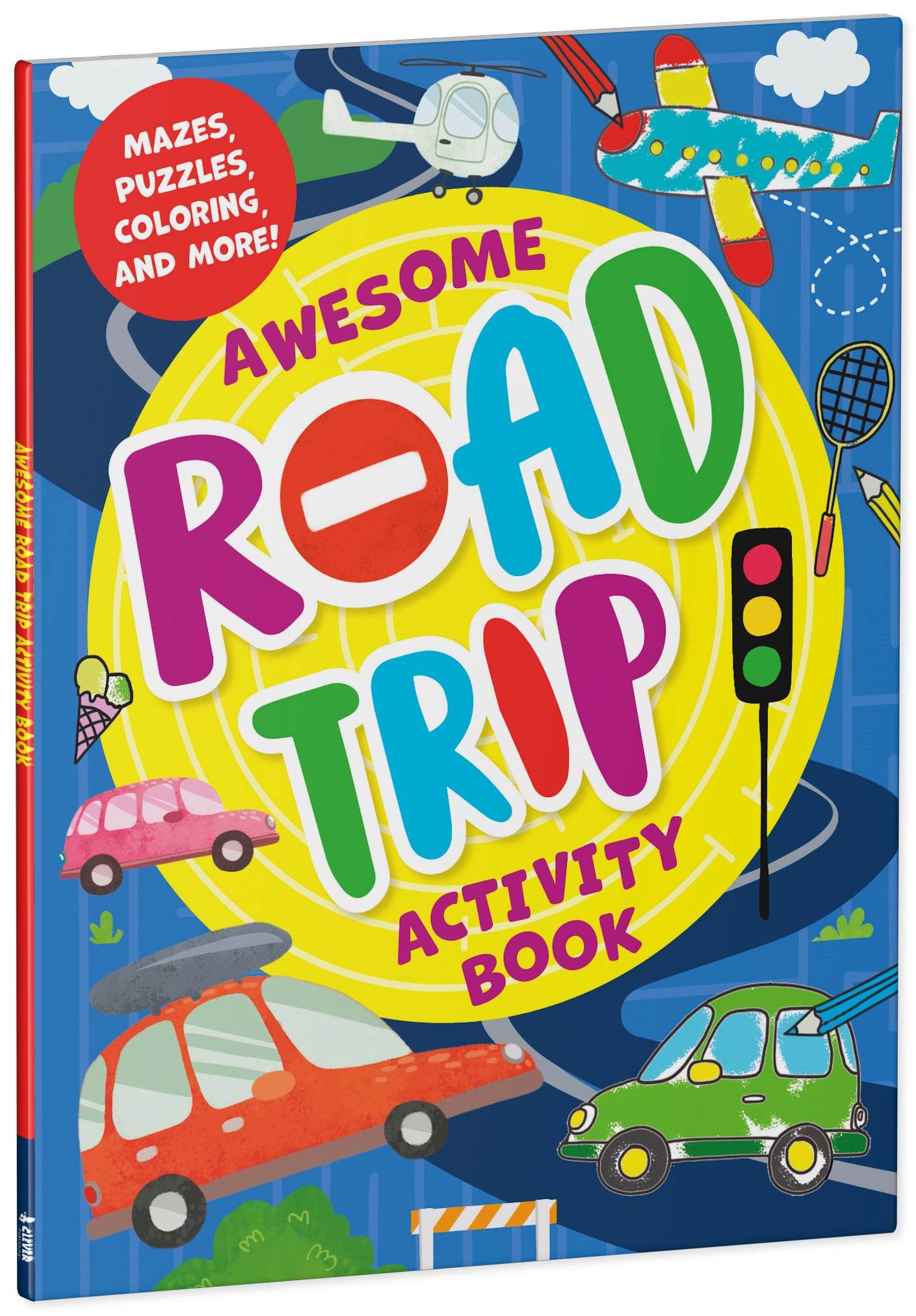 Awesome Road Trip Activity Book - Мягкая обложка - Сlever-publishing 25.00