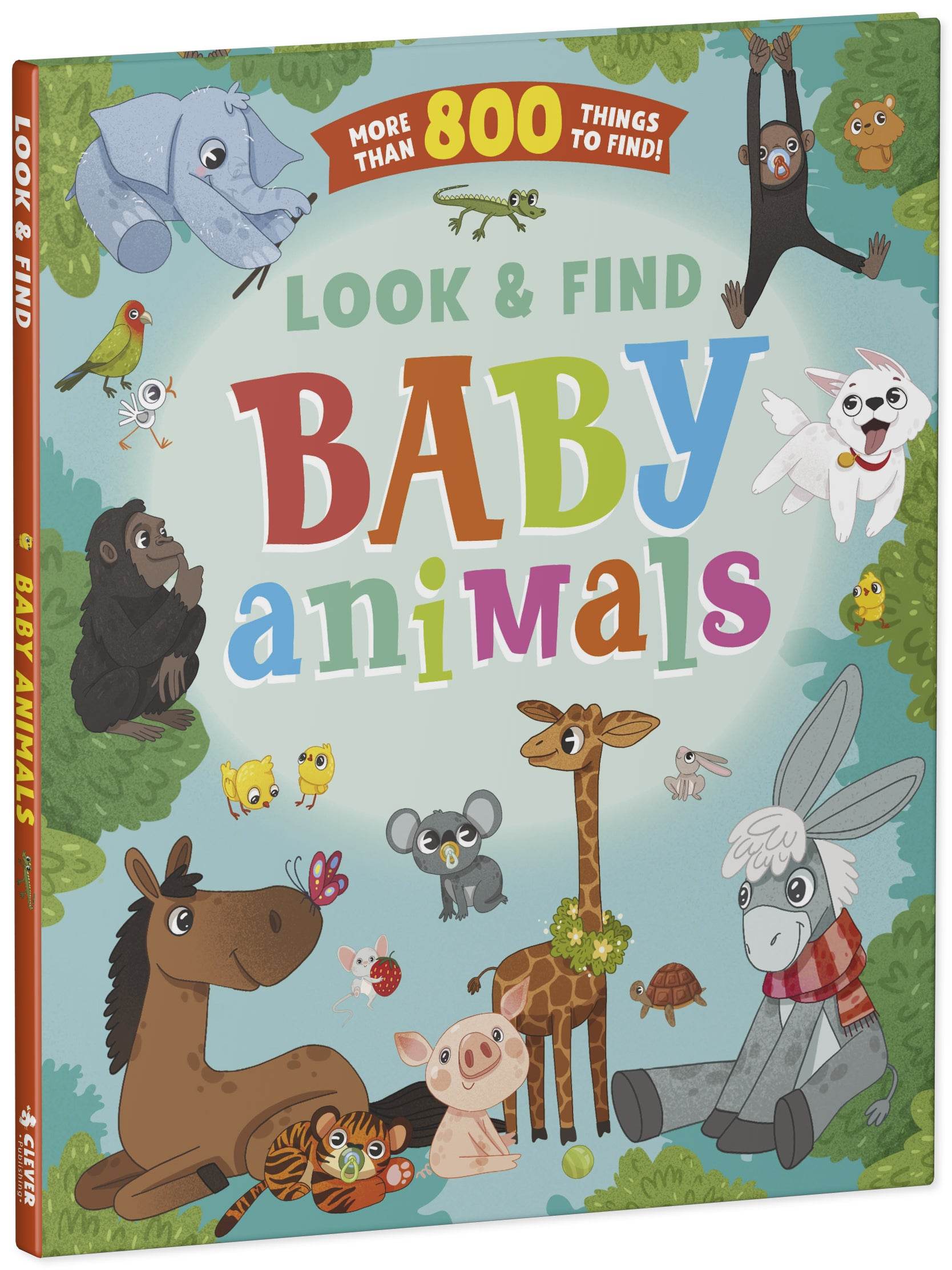 Baby Animals. Look & Find - Твердая обложка - Сlever-publishing 58.00