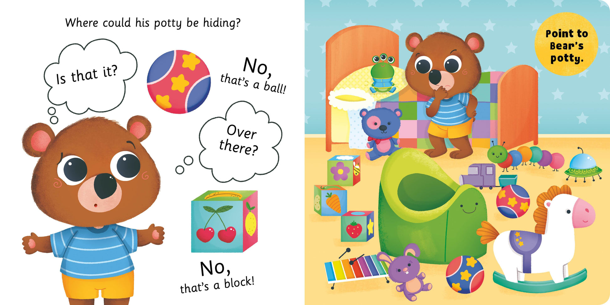 Bear's Potty Time - Картон - Сlever-publishing 29.00