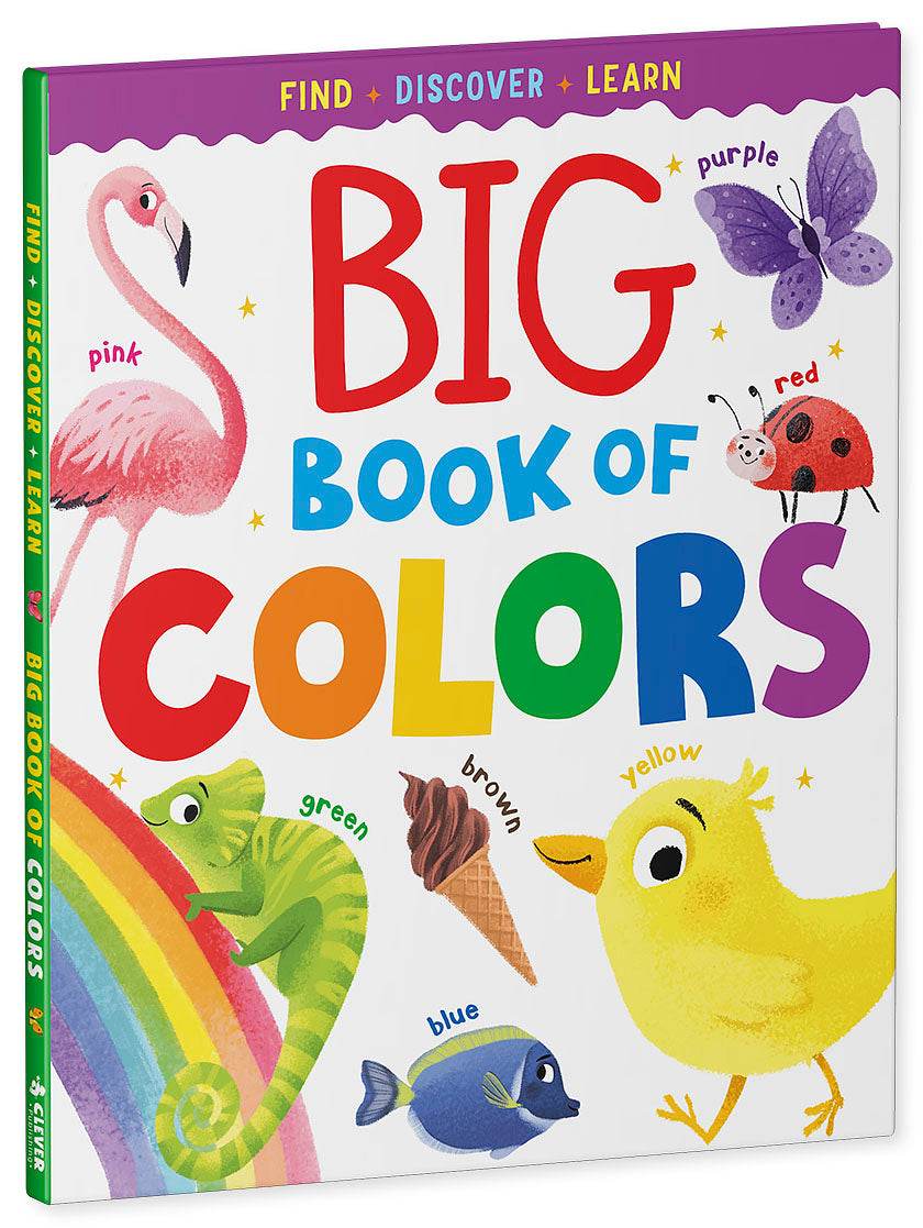 Big Book of Colors - Твердая обложка - Сlever-publishing 58.00