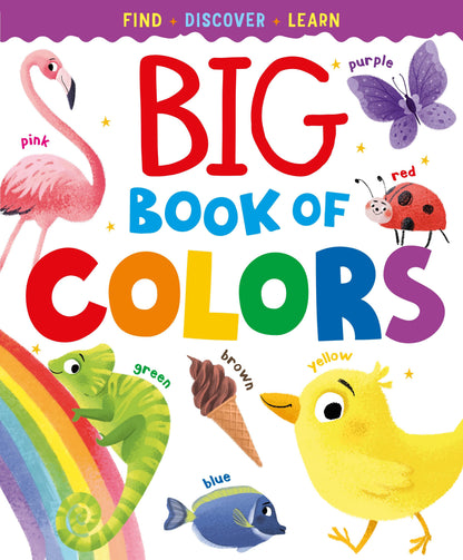 Big Book of Colors - Твердая обложка - Сlever-publishing 58.00