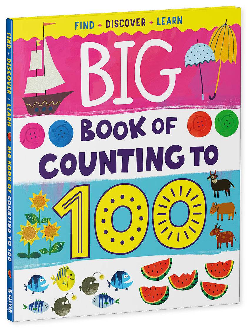 Big Book of Counting to 100 - Твердая обложка - Сlever-publishing 58.00