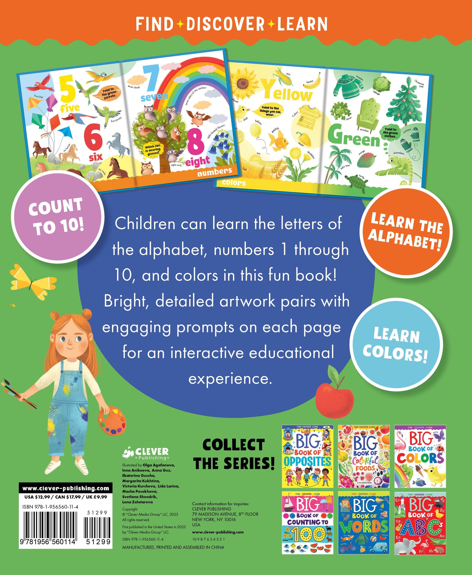 Big Book of Learning - Твердая обложка - Сlever-publishing 58.00