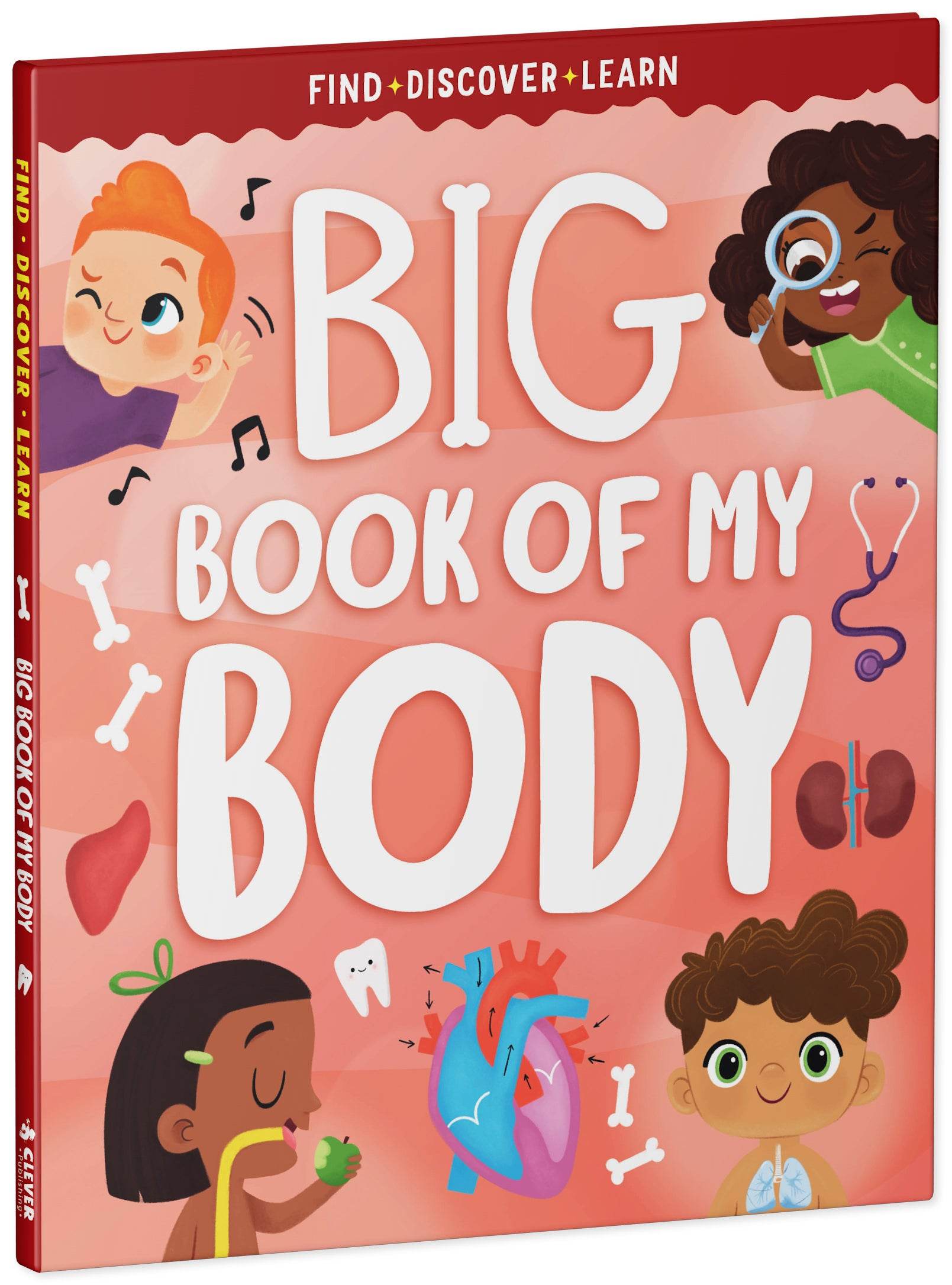 Big Book of My Body - Твердая обложка - Сlever-publishing 58.00