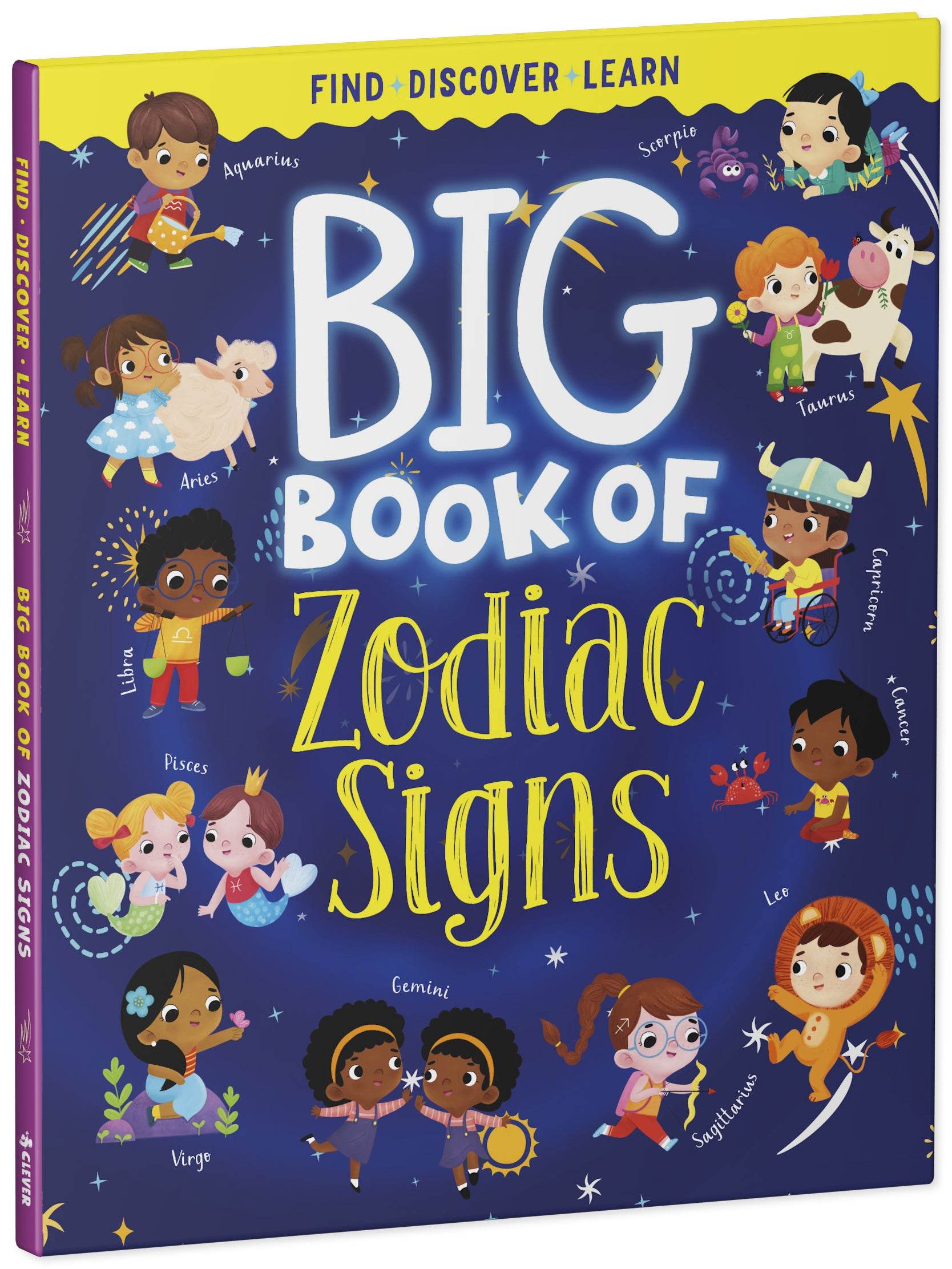 Big Book of Zodiac Signs - Твердая обложка - Сlever-publishing 58.00