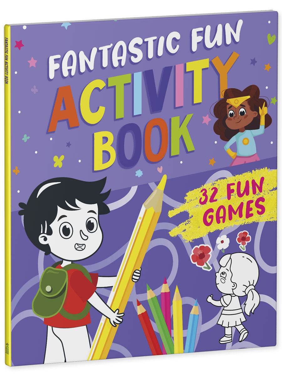 Fantastic Fun Activity Book - Мягкая обложка - Сlever-publishing 25.00