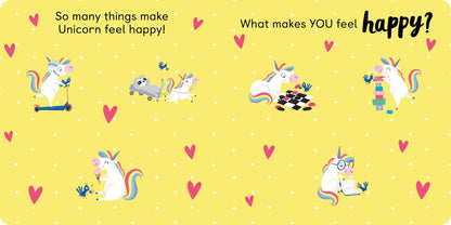 First Feelings: Happy Unicorn - Картон - Сlever-publishing 46.00