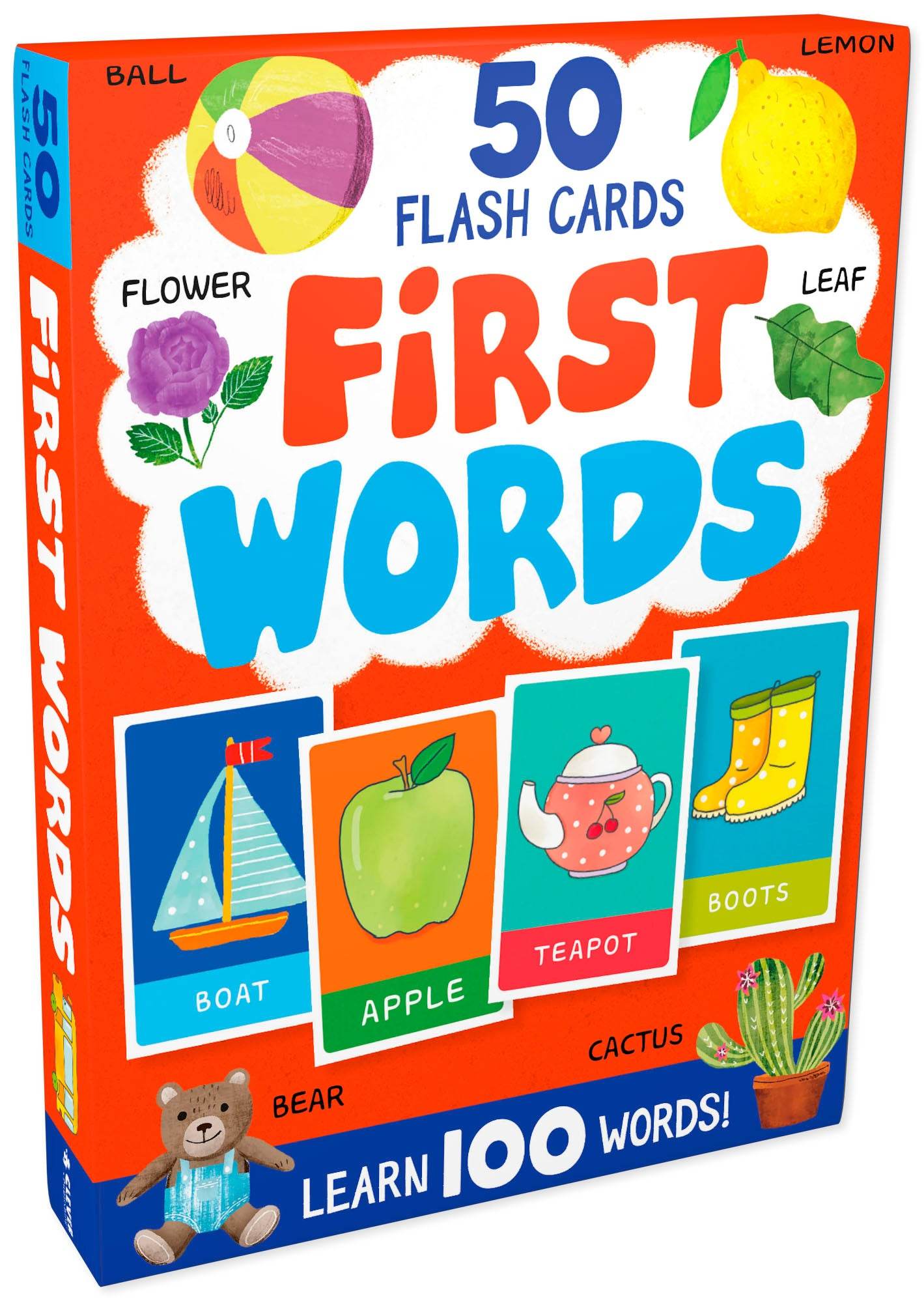 First Words. 50 Flash Cards - Картон - Сlever-publishing 29.00