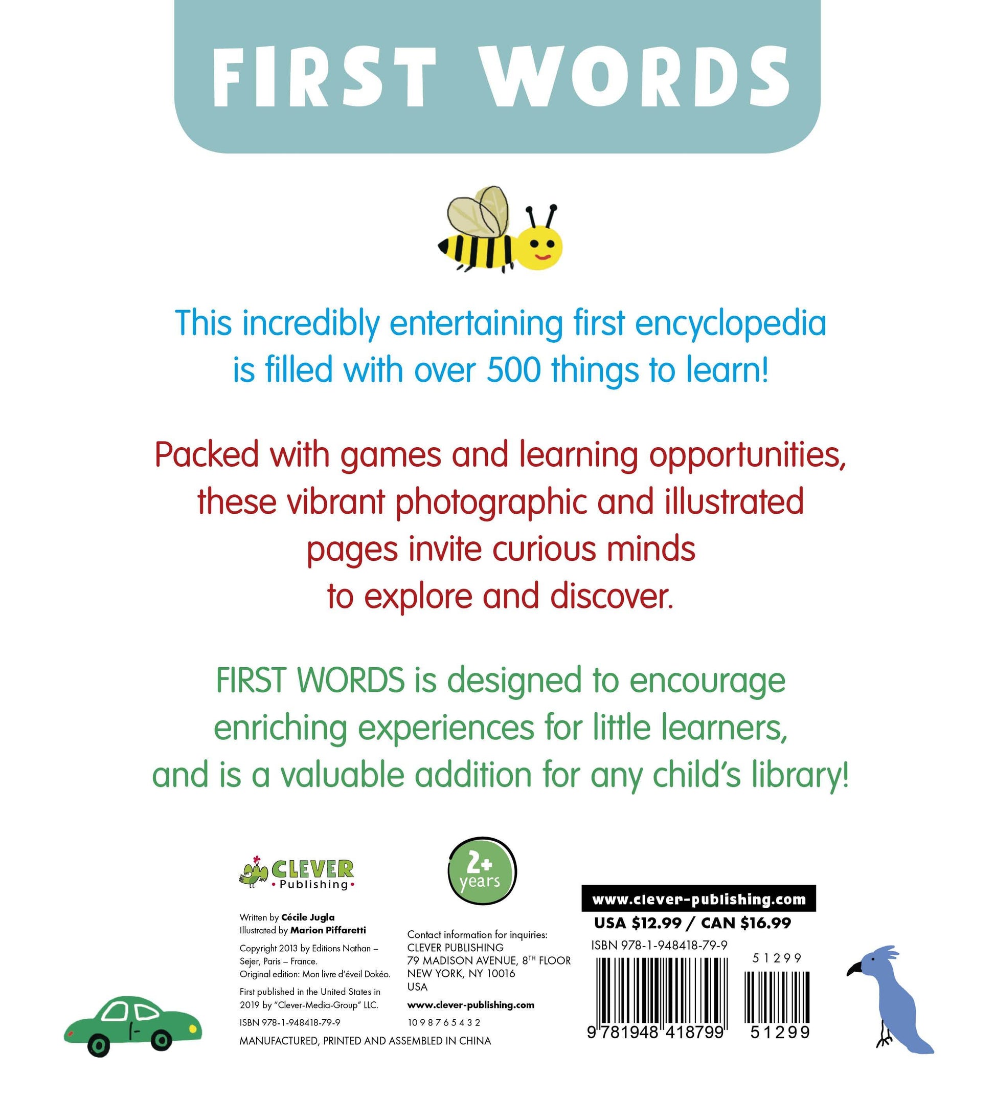 First Words - Твердая обложка - Сlever-publishing 44.00